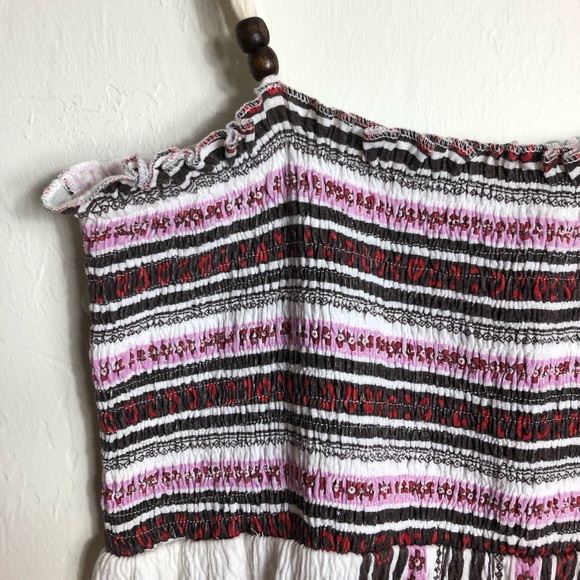 VIXEN Womens Strappy Top Size Large Juniors Stretch Top - Picture 4 of 5